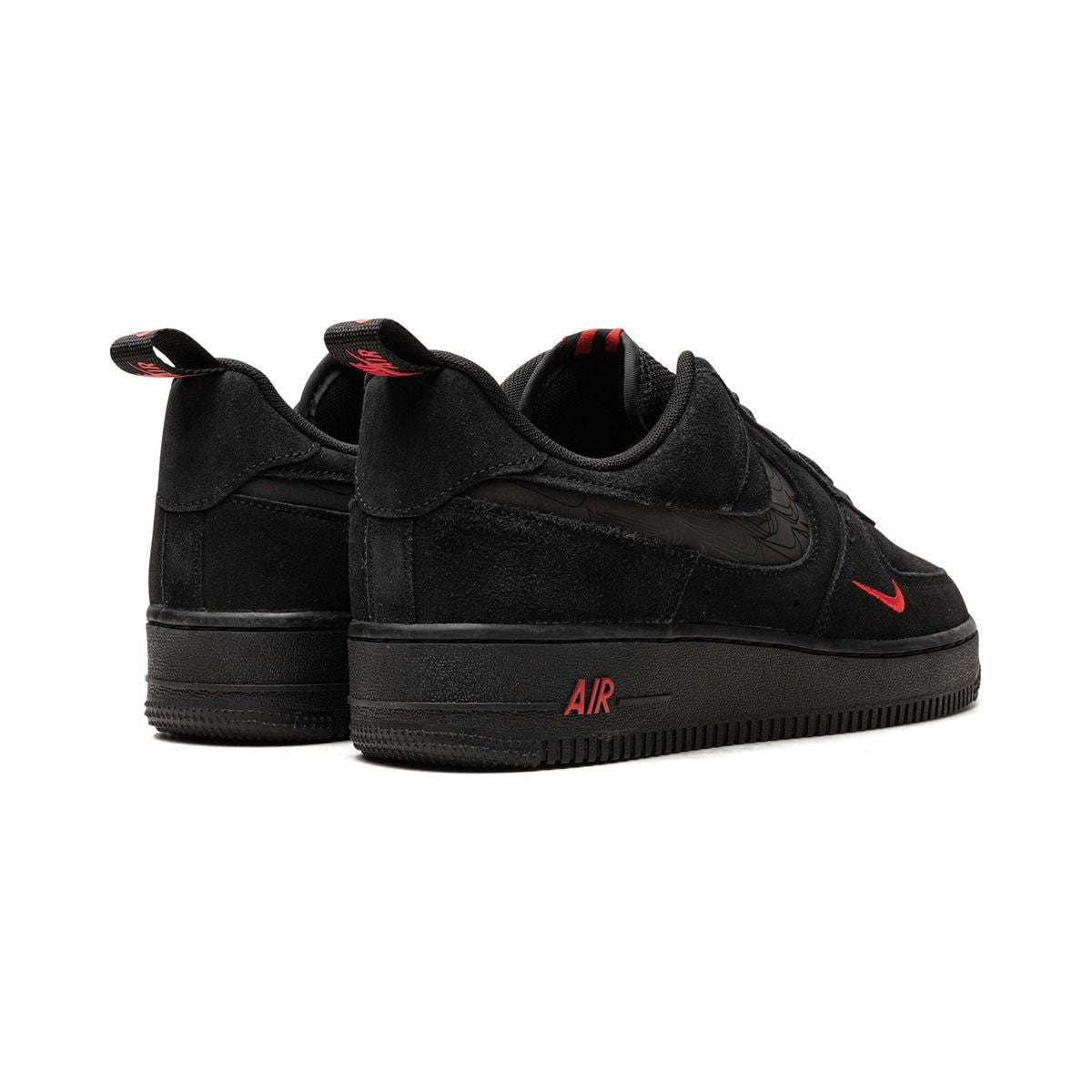 Air Force 1 Low "Swoosh Black Crimson"